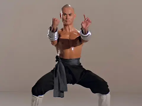 Szene aus einem Kung-Fu-Klassiker
