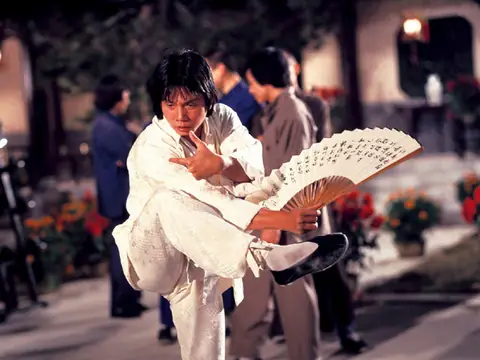 Szene aus einem Kung-Fu-Klassiker